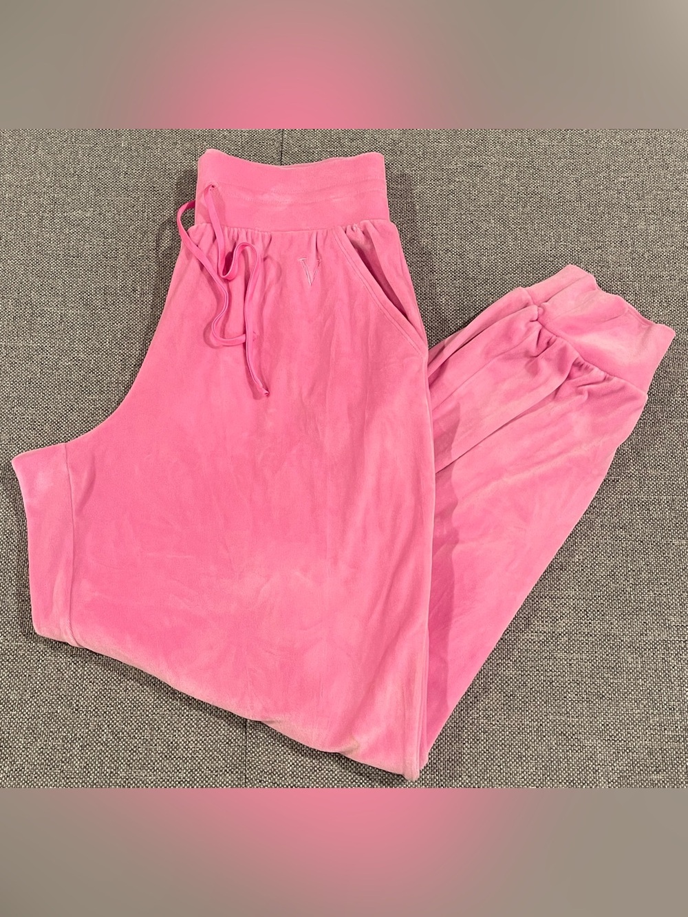 Women's Velour Victoria's Secret Size Small Pants Pink